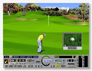 Screenshot of Links: The Challenge of Golf