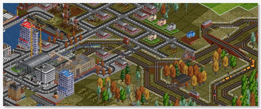 Screenshot of Transport Tycoon