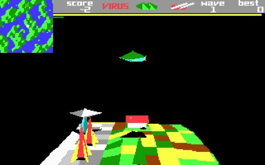 Screenshot of Virus for DOS