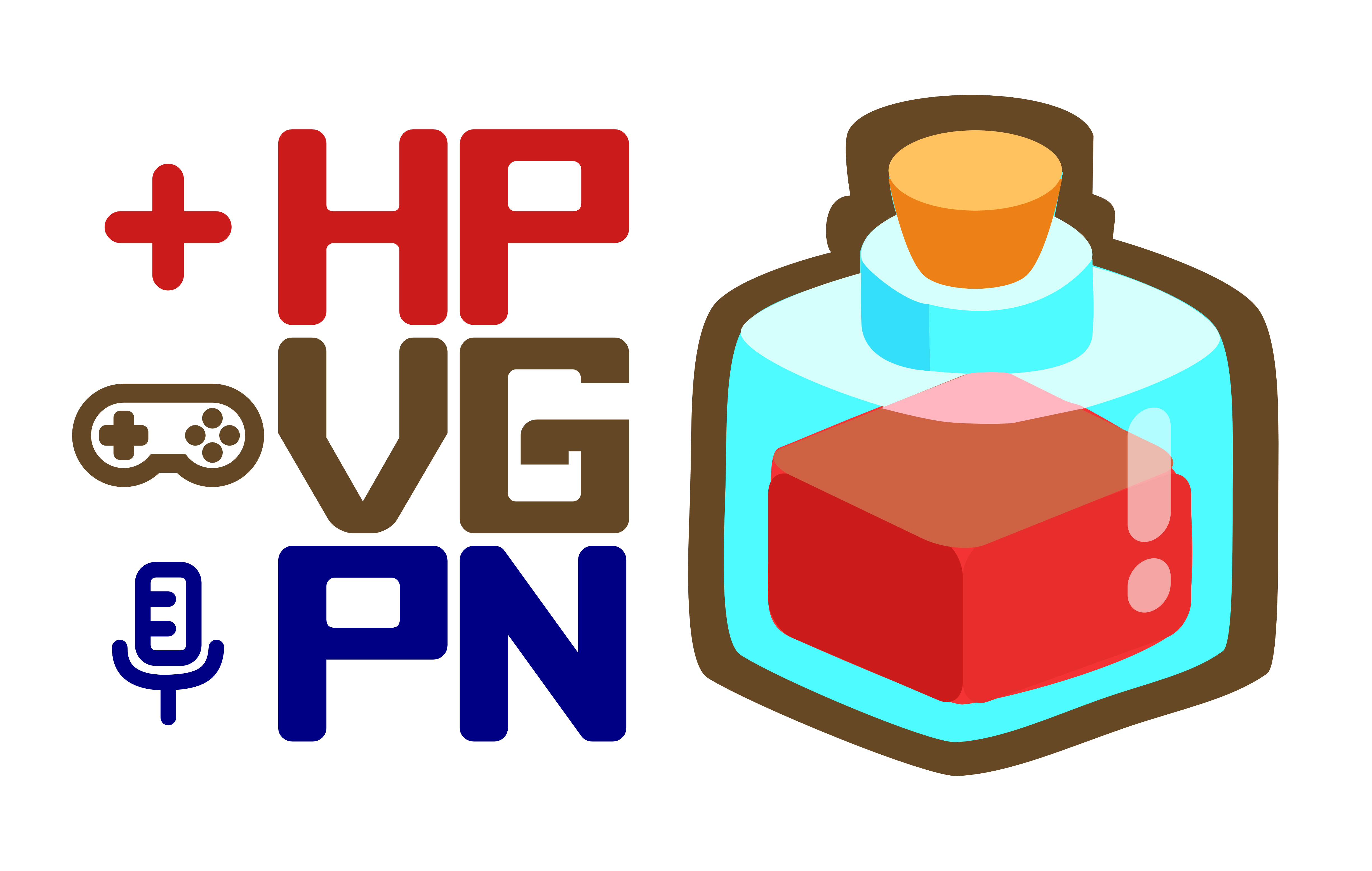 The logo for the HP Video Game Podcast Network.